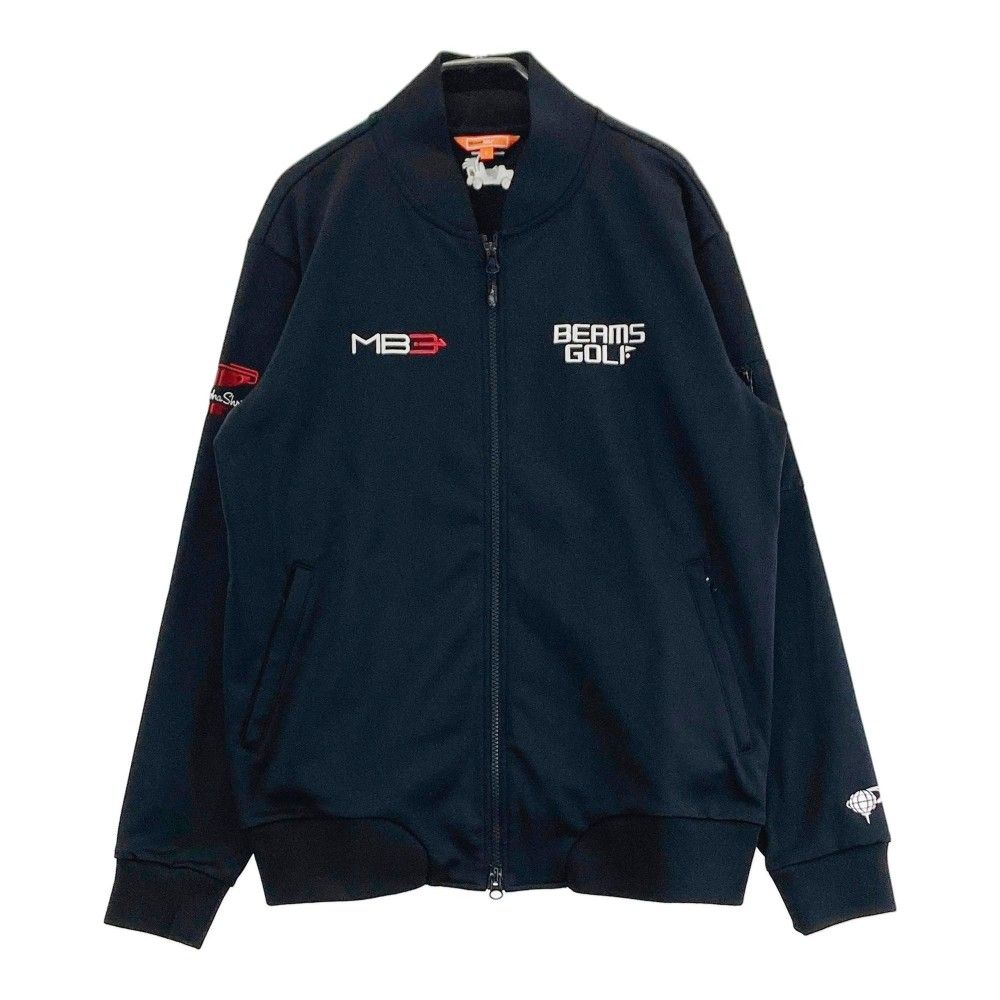 サイズ：L BEAMS GOLF ビームスゴルフ 長袖ジップジャケット グレー系