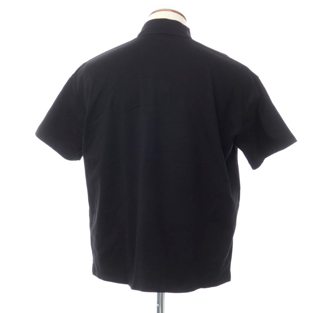 【中古】クロスクローゼット crossclothet コットン モックネック 半袖Ｔシャツ ブラック【サイズ2】【メンズ】