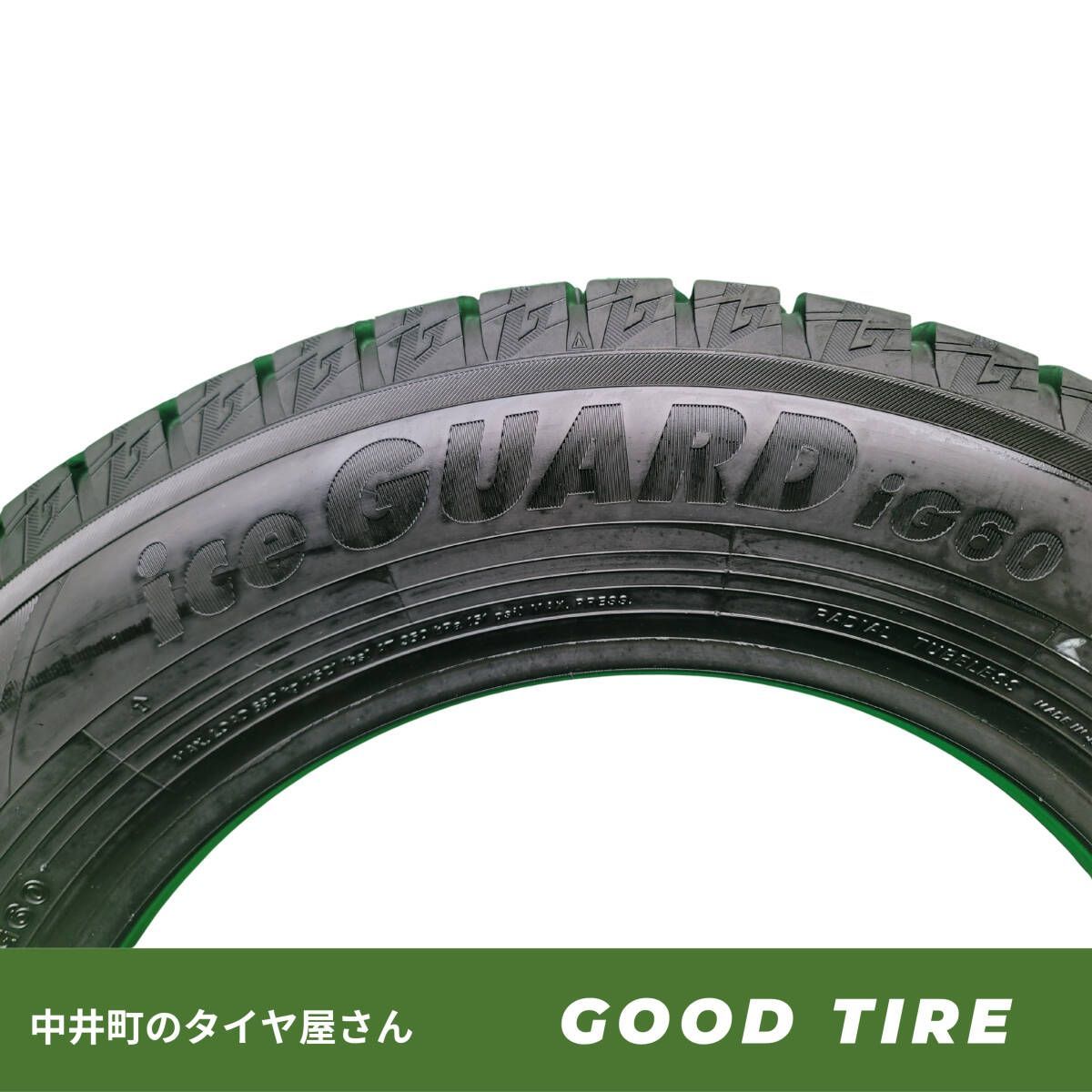 215 60R16 ヨコハマ ICEGUARD IG60 製 冬用 4本 8.5分山 タイヤ タイヤ オデッセイ エスティマ クラウン 6978 BRIGHTFACE_UK