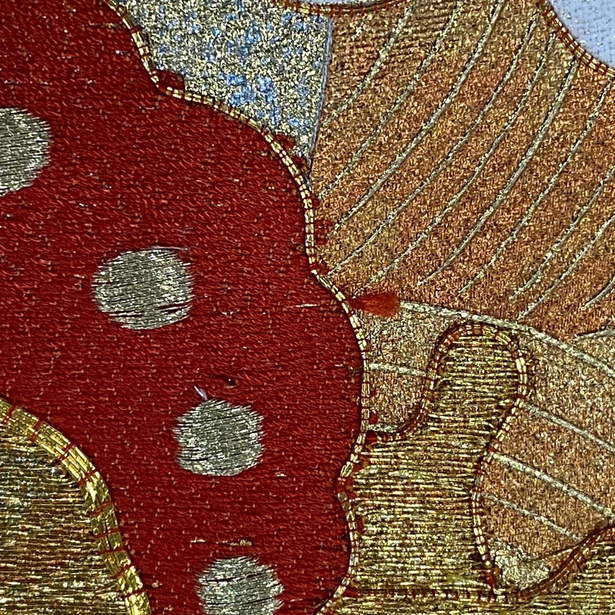 9033☆振袖❣️ 雪輪に蝶柄 花柄 金駒刺繍 身丈169cm 裄68.4cm 9033☆振袖❣️ 雪輪に蝶柄 花柄 金駒刺繍 身丈169cm 裄68.4cm