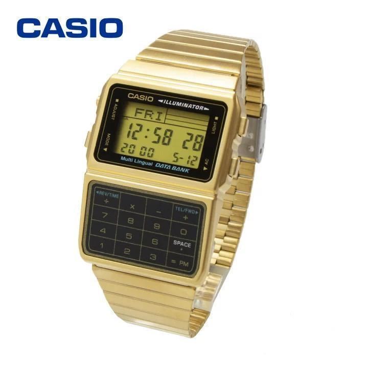 CASIO カシオ DATA BANK データバンク DBC-611G-1 腕時計 電卓