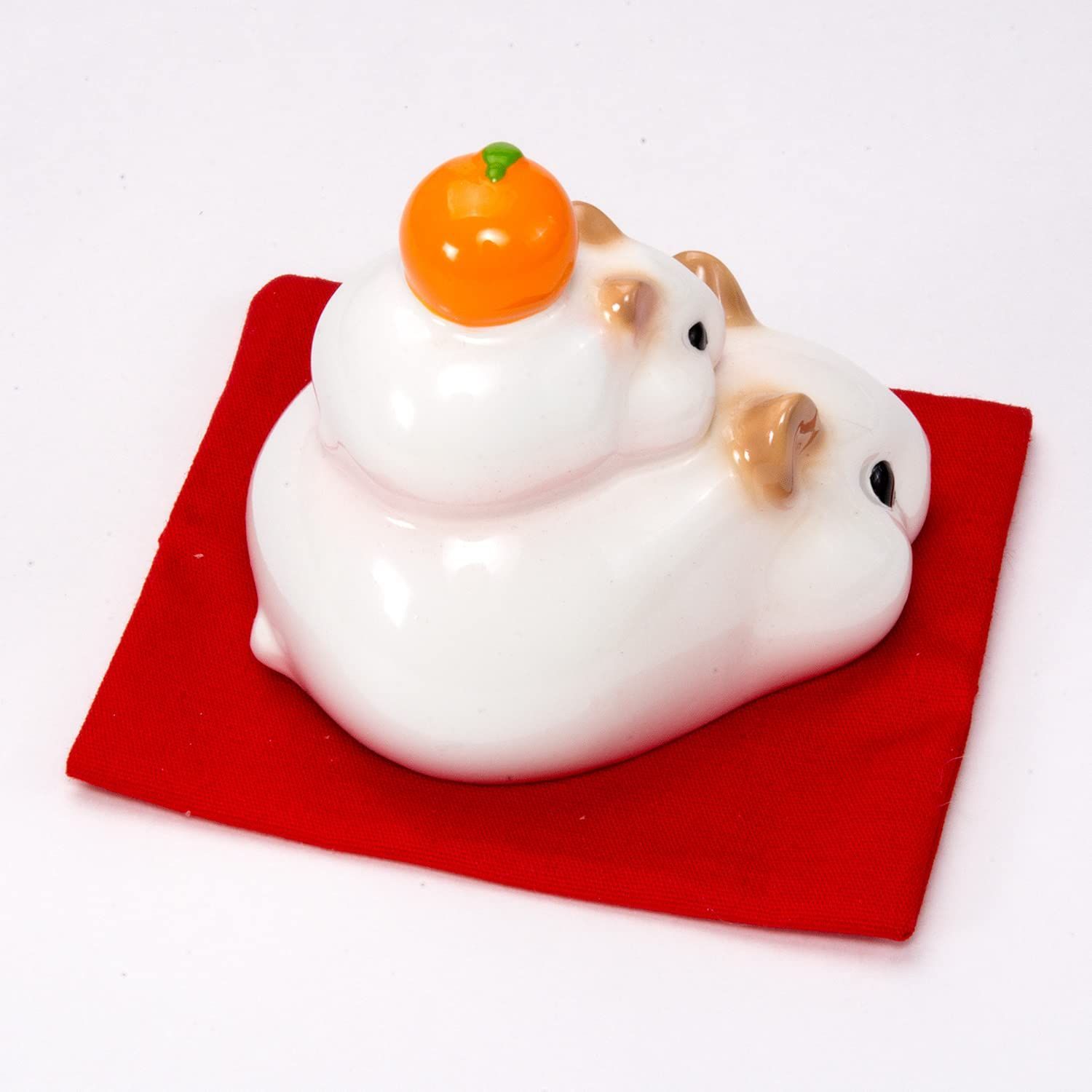 お正月☆ハムスターだるま&鏡餅