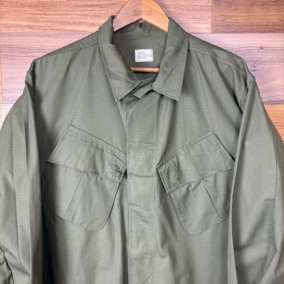 ジャングルファティーグ 4th M-R デッドストック　60年代 US.ARMY◇ジャングルファティーグ/60s/3rd/サイズタグ欠品/ノ
