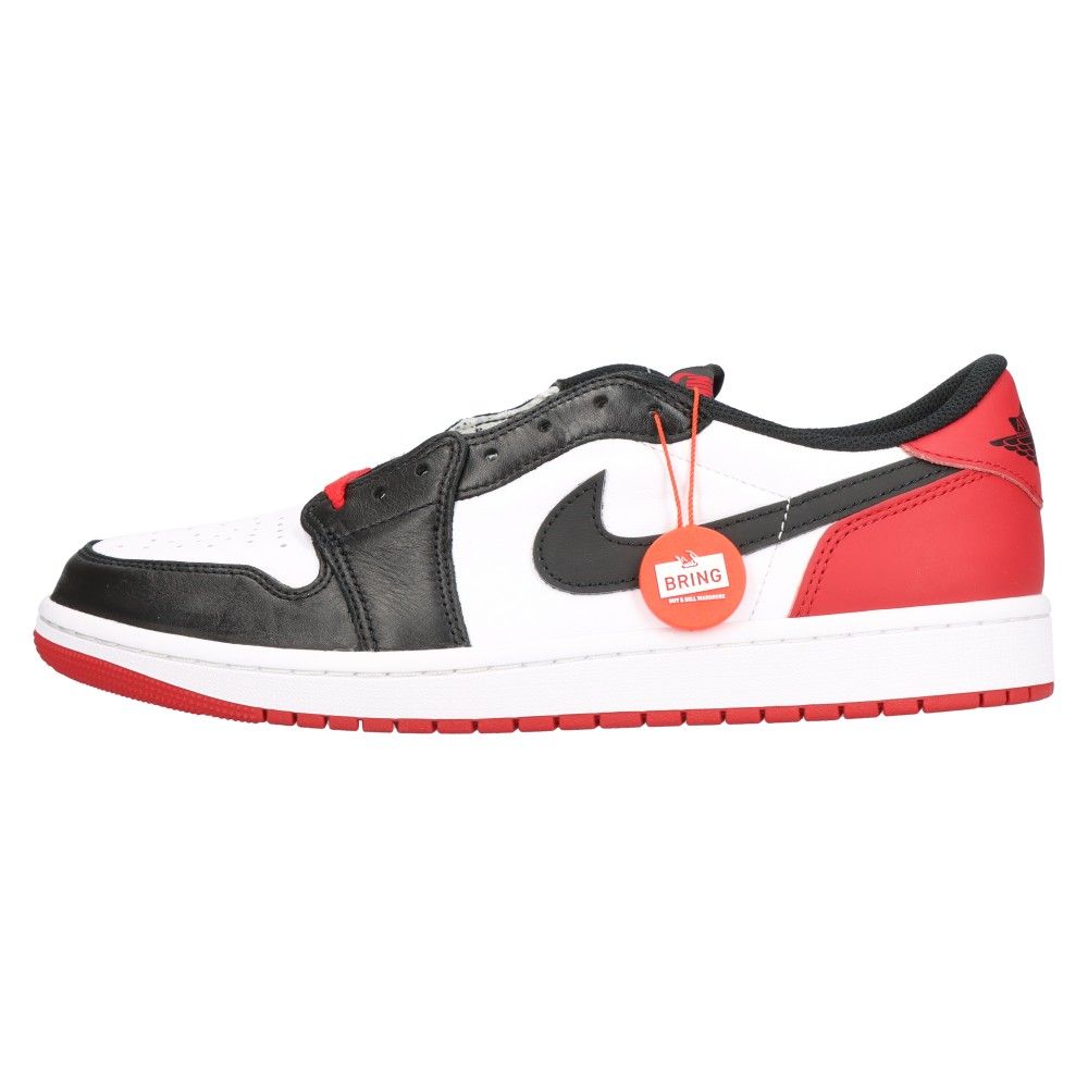 NIKE (ナイキ) AIR JORDAN 1 RETRO LOW OG BLACK TOE エアジョーダン1