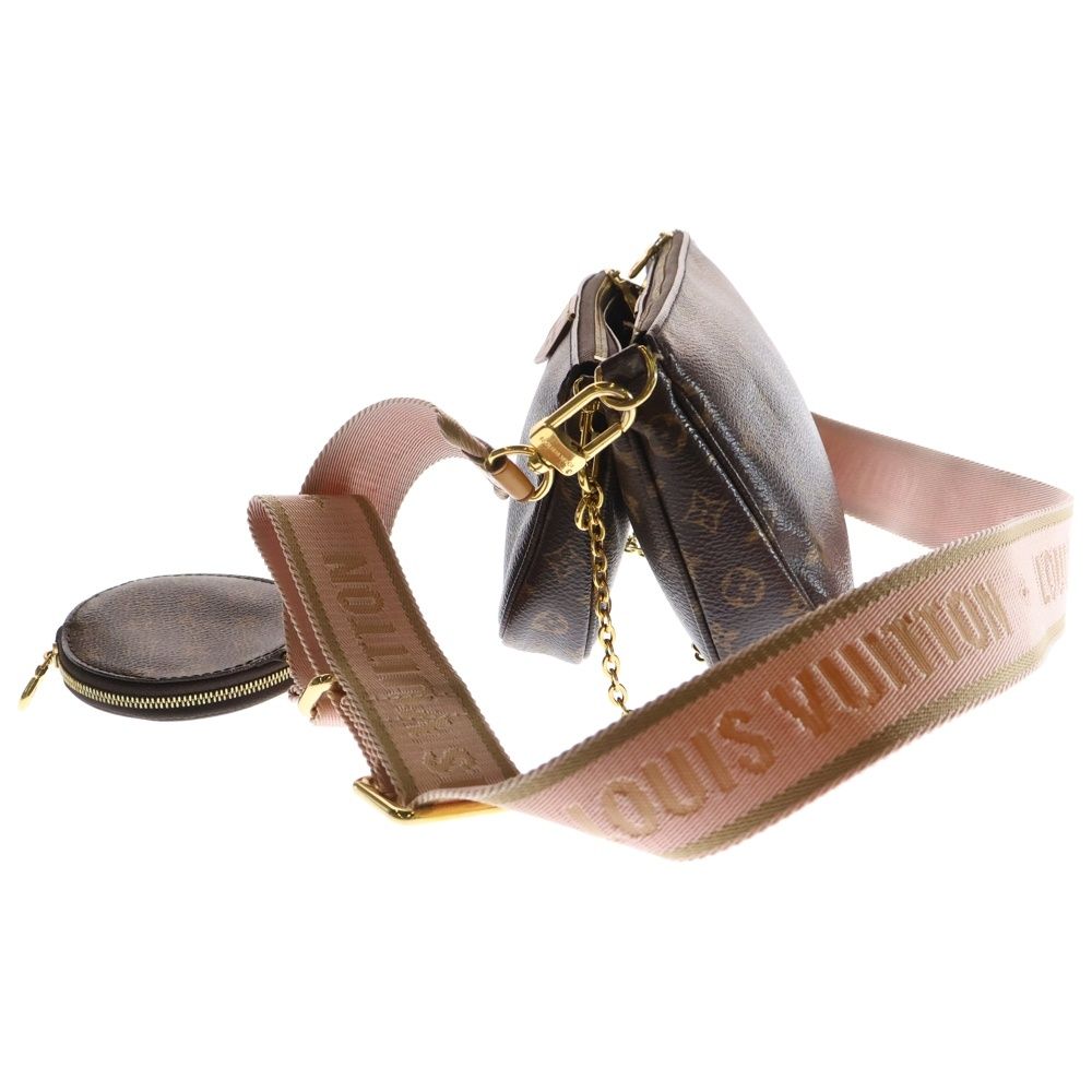 ルイヴィトン モノグラム ポシェットアクセソワール チェーン PVC LOUIS VUITTON (ルイヴィトン) モノグラム ミュルティポシェット