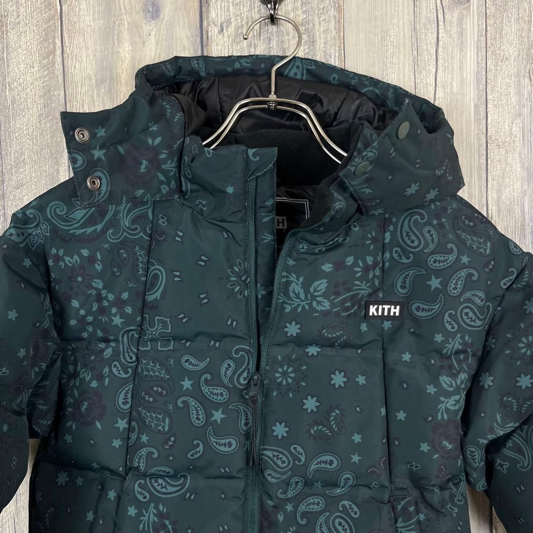 KITH KIDS キス キッズ ペイズリー 中綿 ダウンジャケット M(8) - メルカリ
