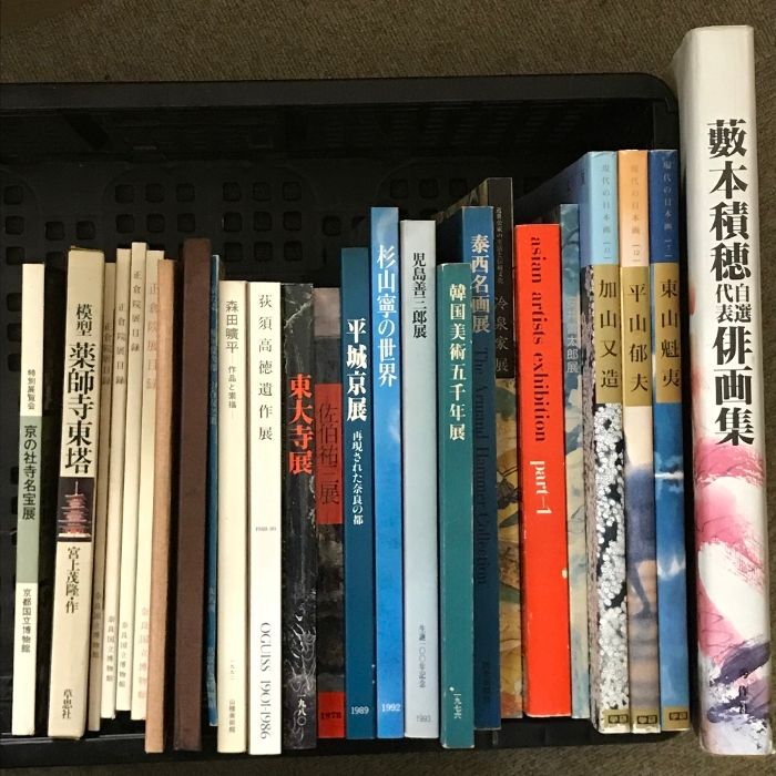図録 画集 まとめて 25冊 セット 佐伯祐三展 平城京展 藪本積穂自選代表俳画集 他