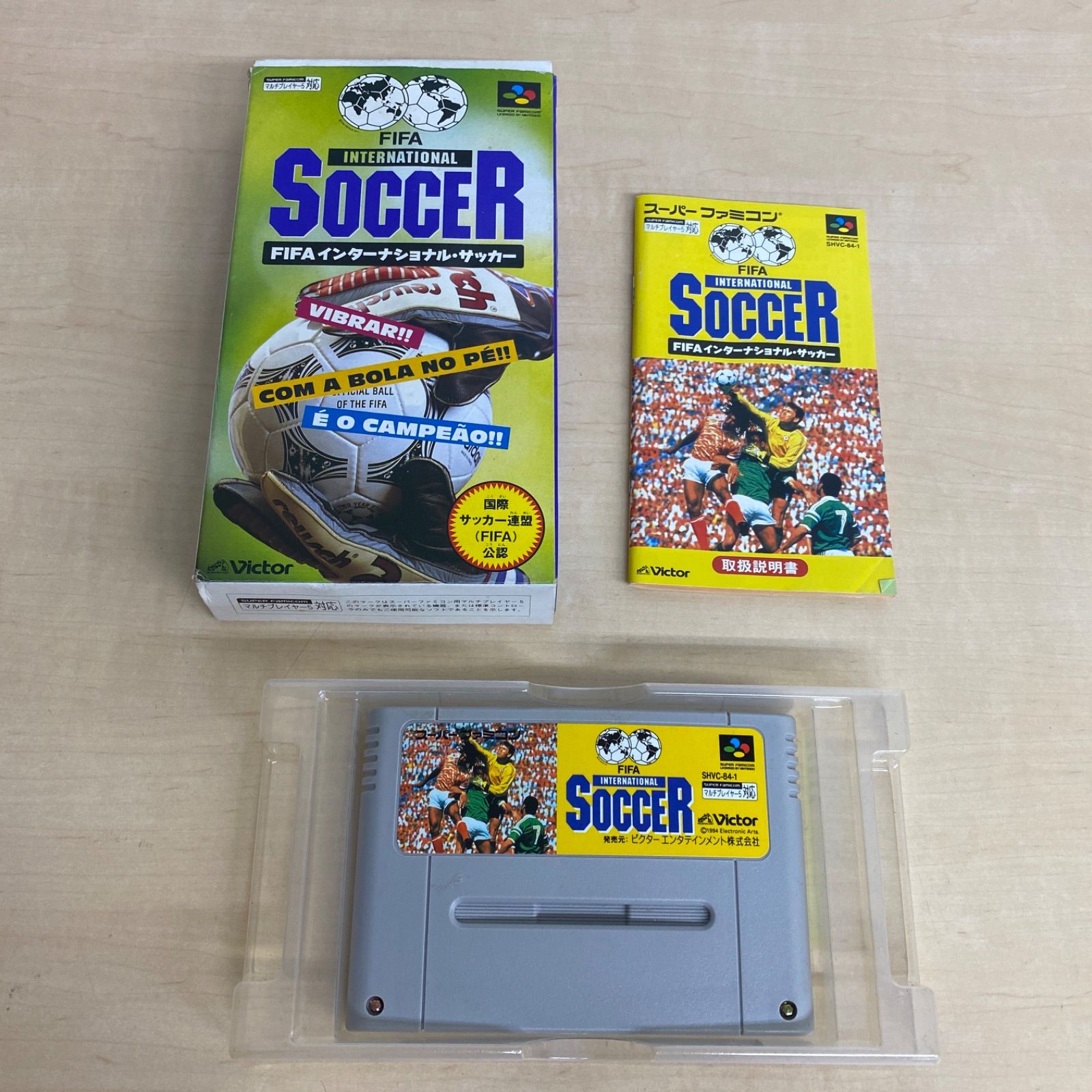 スーパーファミコン FIFA インターナショナル.サッカー ゲームソフト