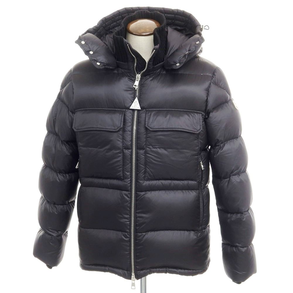 中古】【未使用】モンクレール MONCLER ROUVE ナイロン フーデッド