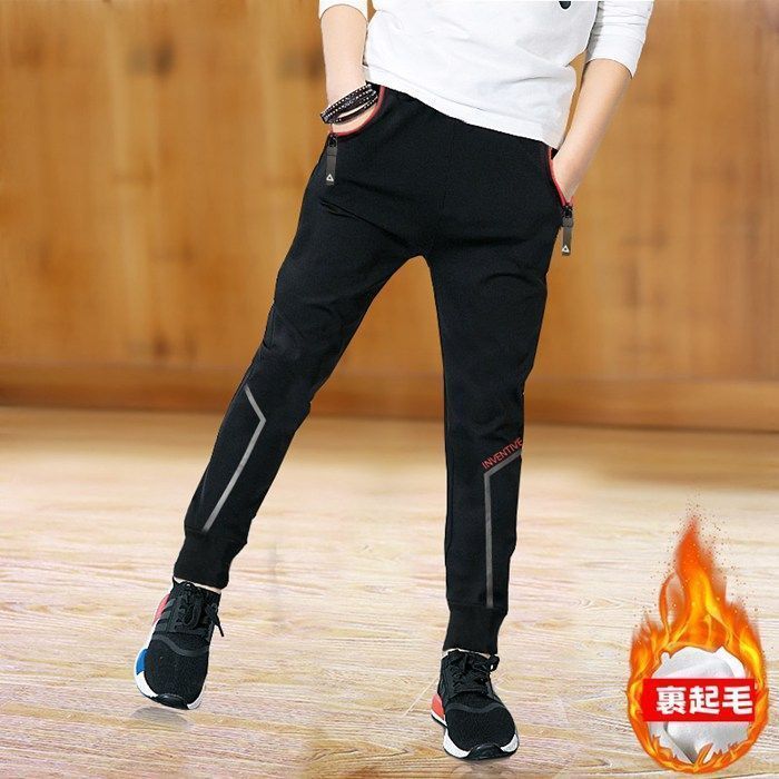 【SALE，爆買い】 子供服 ロングパンツ 男の子 長ズボン パンツ キッズ 裹起毛 暖かい ボトムス ウエストゴム カジュアル 通園 通学 無地 暖かい 防寒服 韓国風 七五三 入学式 卒業式 暖かい rpNW546 長ズボン・ロングパンツ
