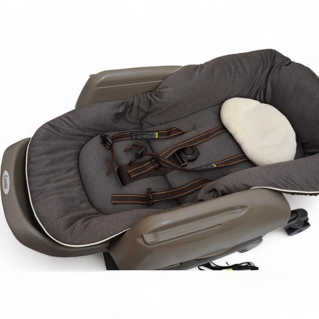 美品 コンビ ネムリラ AUTO SWING BEDi ED カカオブラウン