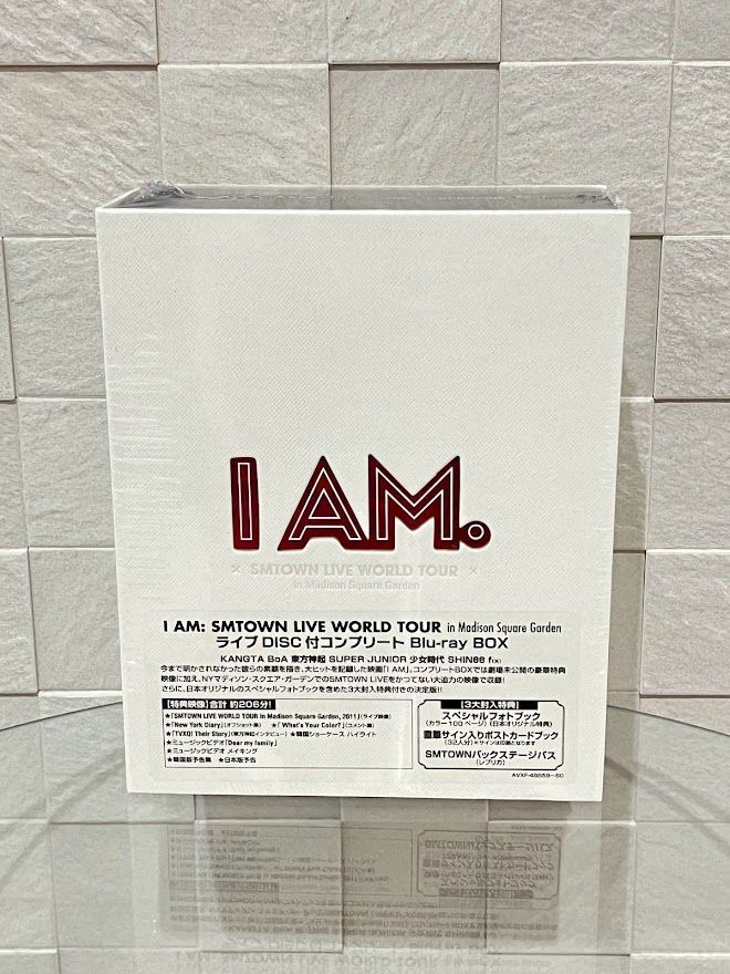 I AM★コンプリートDVD BOX(DVD4枚組)SMTOWN LIVE WO KANGTA/I AM: SMTOWN LIVE WORLD TOUR in Madison Square Garden