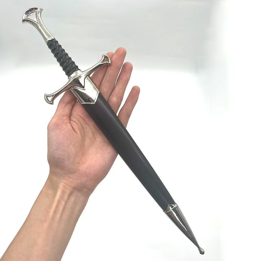 ポケット短剣」ミニチュア装飾剣（全長35cm・炭素鋼製）西洋短剣