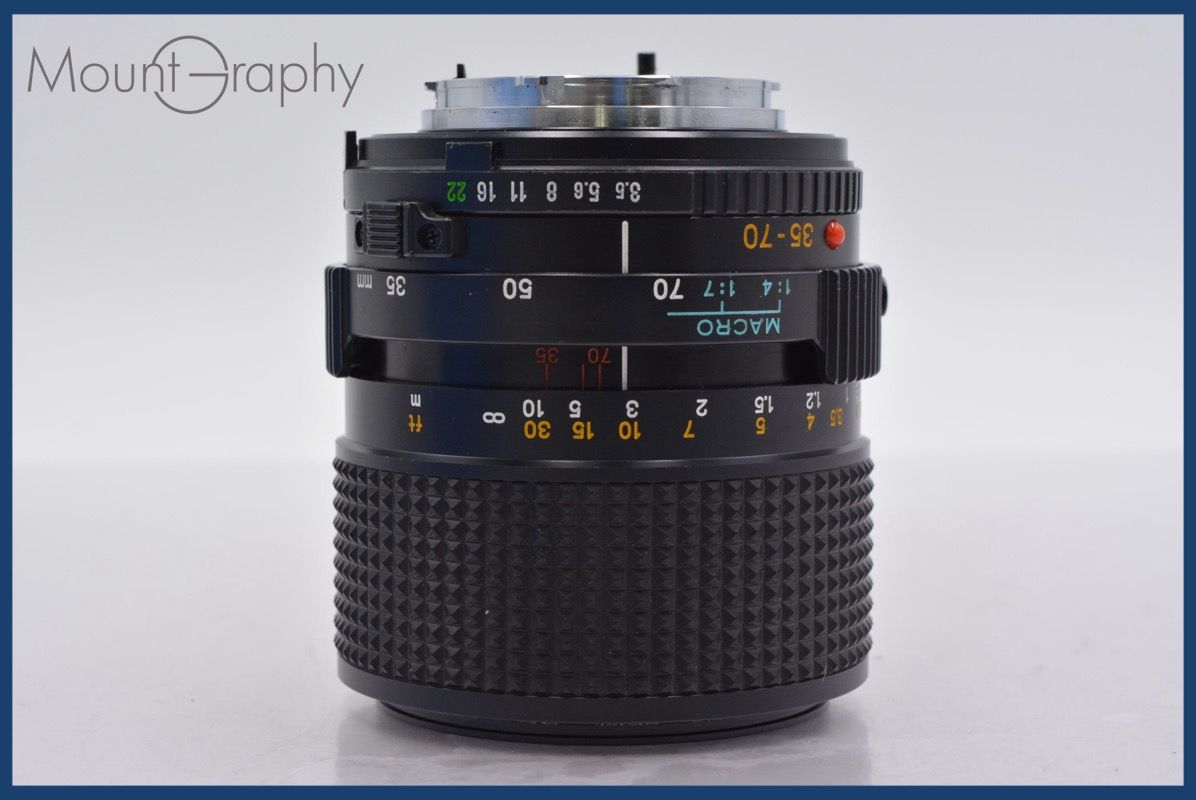 ★極上美品★ ミノルタ MINOLTA MD ZOOM 35-70mm F3.5 前後キャップ&レンズフィルター、レンズフード付 ★完動★同梱可 #am923 ☆極上美品☆ ミノルタ MINOLTA MD ZOOM 35-70mm F3.5 前後キャップ