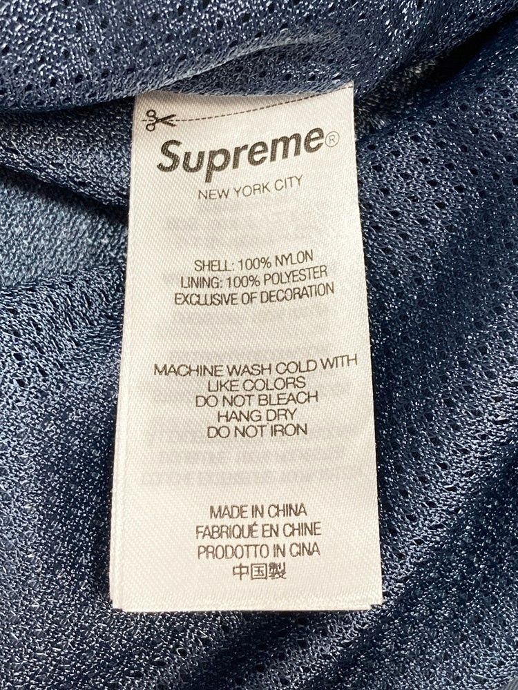シュプリーム SUPREME Spellout Embroidered Track Jacket Dark シュプリーム SUPREME Spellout Embroidered Track Jacket Dark