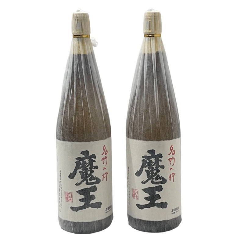 魔王 白玉醸造 1升瓶 1800ml 2本セット 2023年12月7日製造 - 焼酎