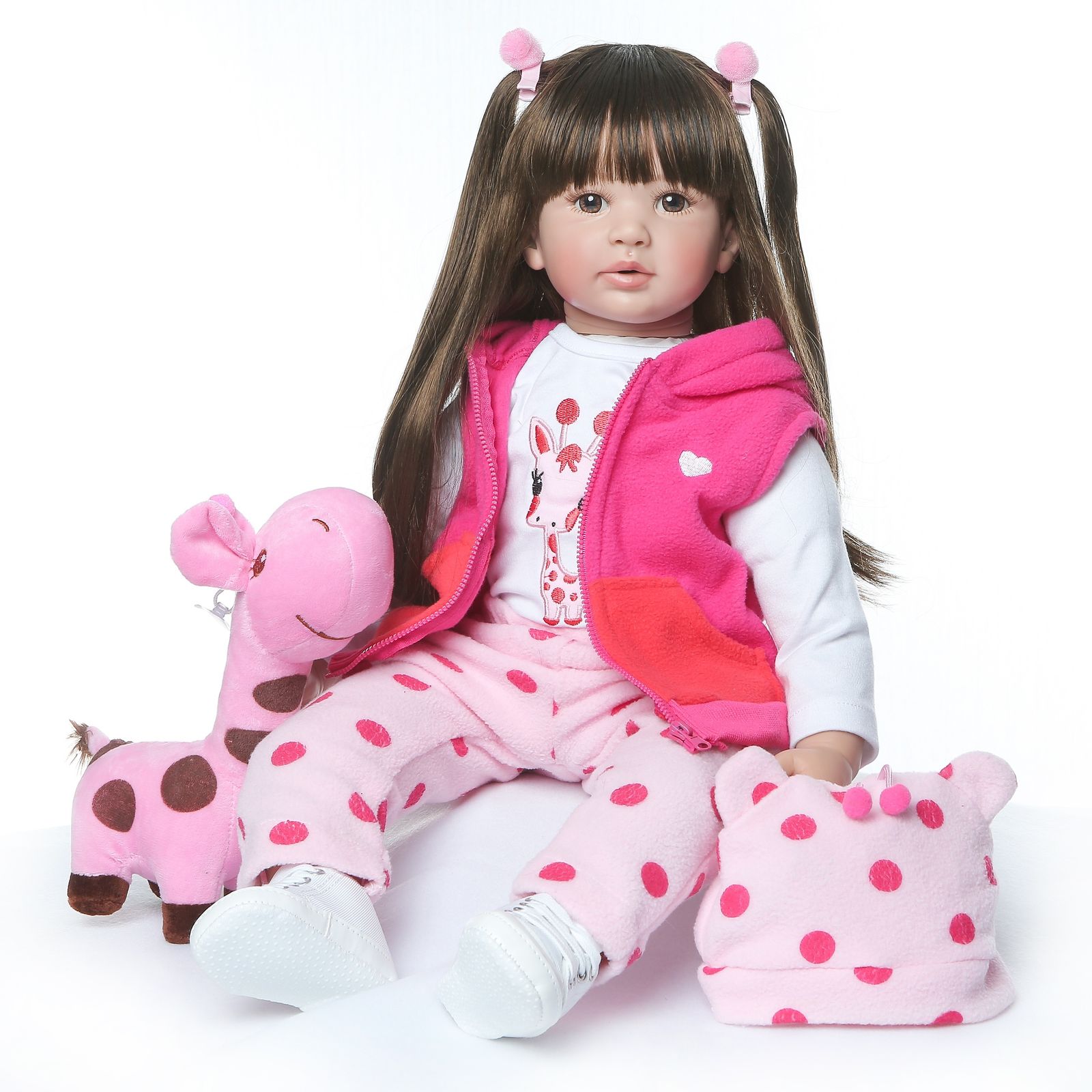 愛らしいリボーンドール 60cm ロングヘアのプリンセス - メルカリ