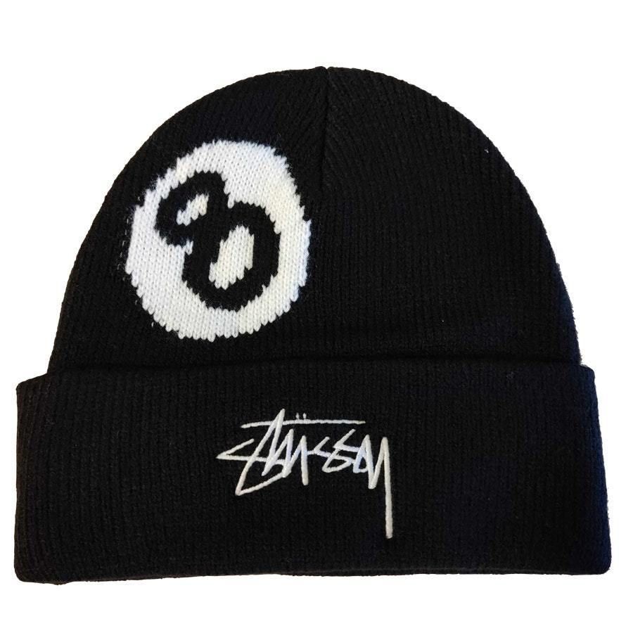 Stussy 8 Ball Pom Pom Beanie ビーニー ニット帽 ステューシー