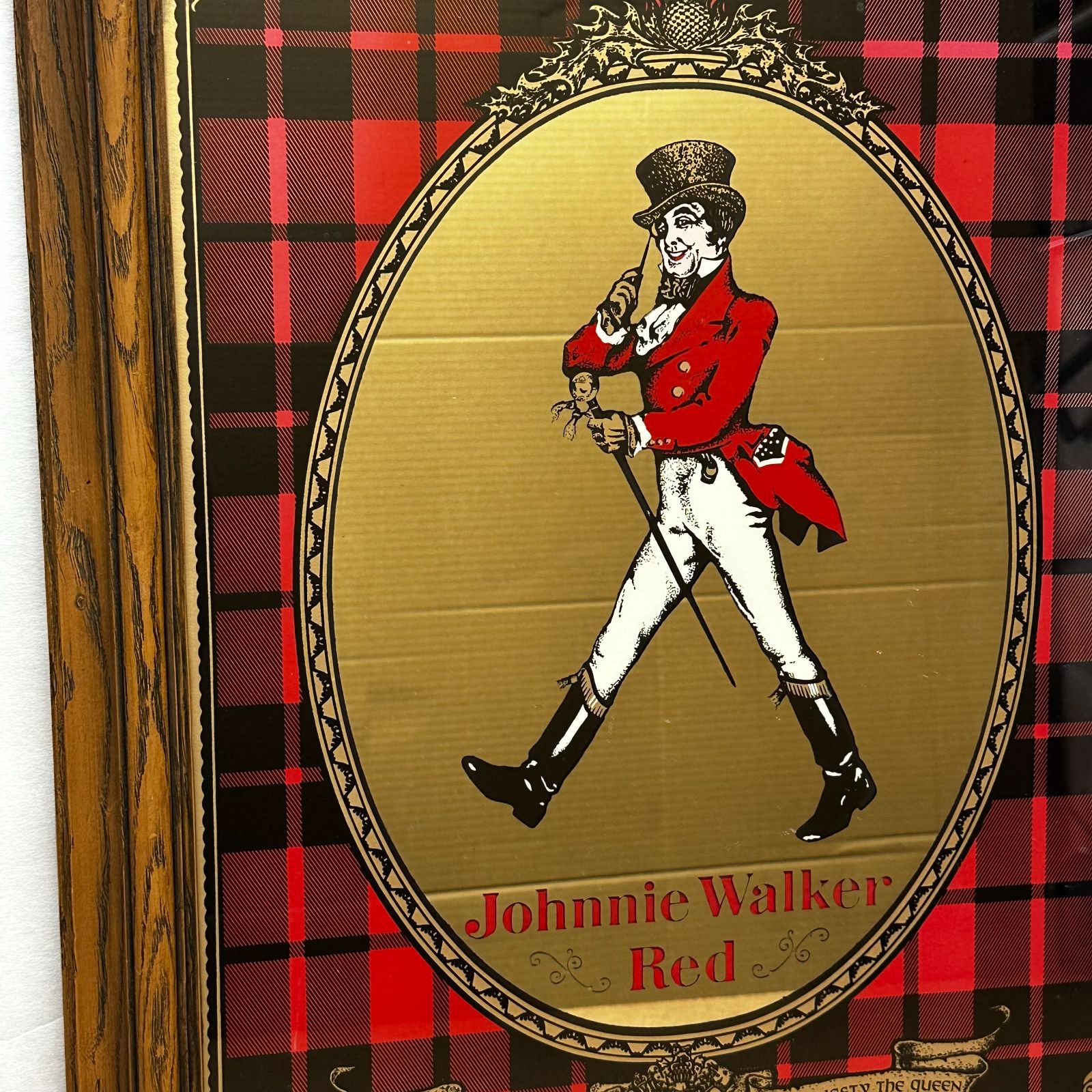 Johnnie Walker Red(ジョニーウォーカー・レッド) パブミラー - メルカリ