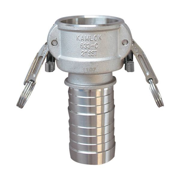 7営業日以内発送 トヨックス 633-CL-3-SST カムロック ツインロックタイプカプラー ホースシャンク ステンレス 633－CL 3インチ SST 633CL3SST 沖縄離島販売不可