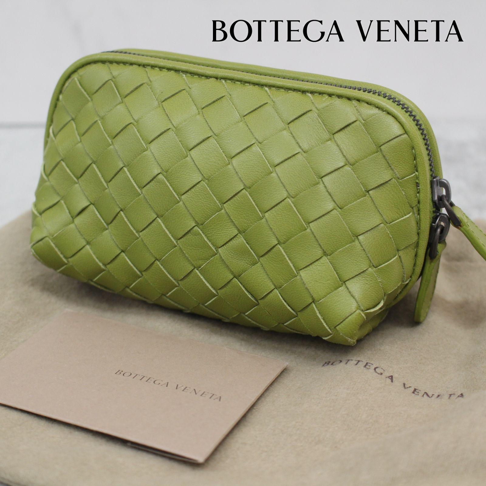 S142)【美品】BOTTEGA VENETA/ボッテガヴェネタ イントレチャート 