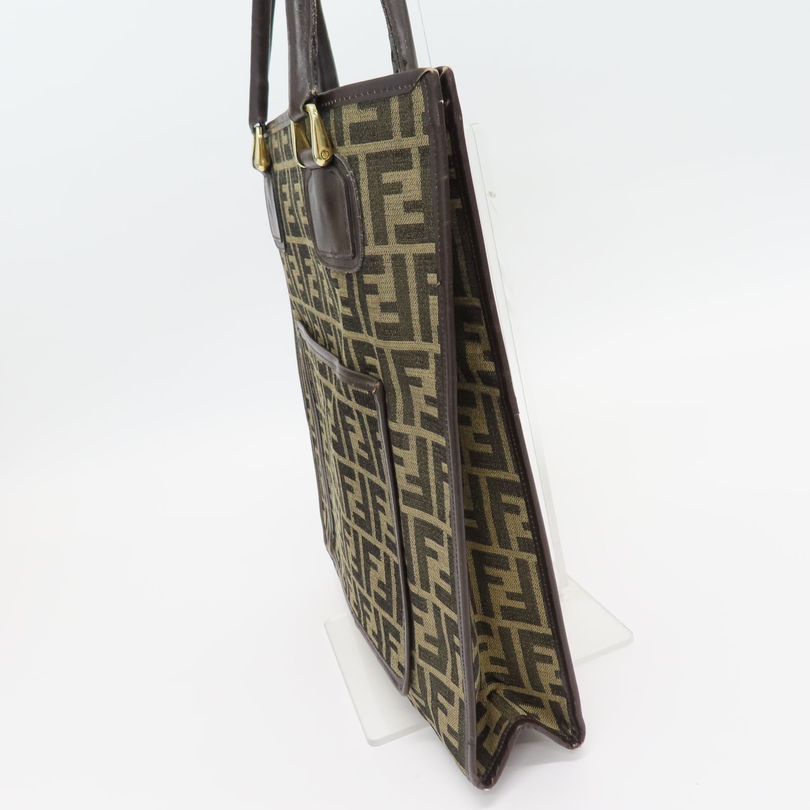 お*可様 【新品・未使用】FENDI ヴィンテージ ズッカ柄トートバッグ FENDI - オールドFENDIズッカ柄トートバッグ フェンディズッカ