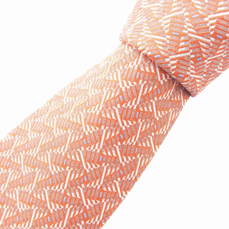 ダンヒル dunhill 美品 ネクタイ カジュアル ジャガード 総柄