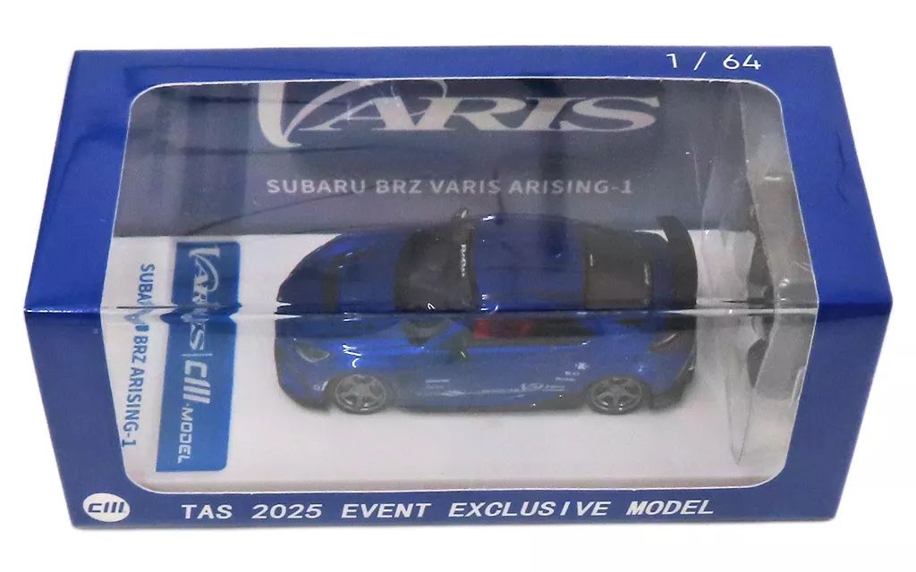 Used] 1/64 Scale Mini Car Subaru BRZ Varis ARISING-1 (Blue Pearl