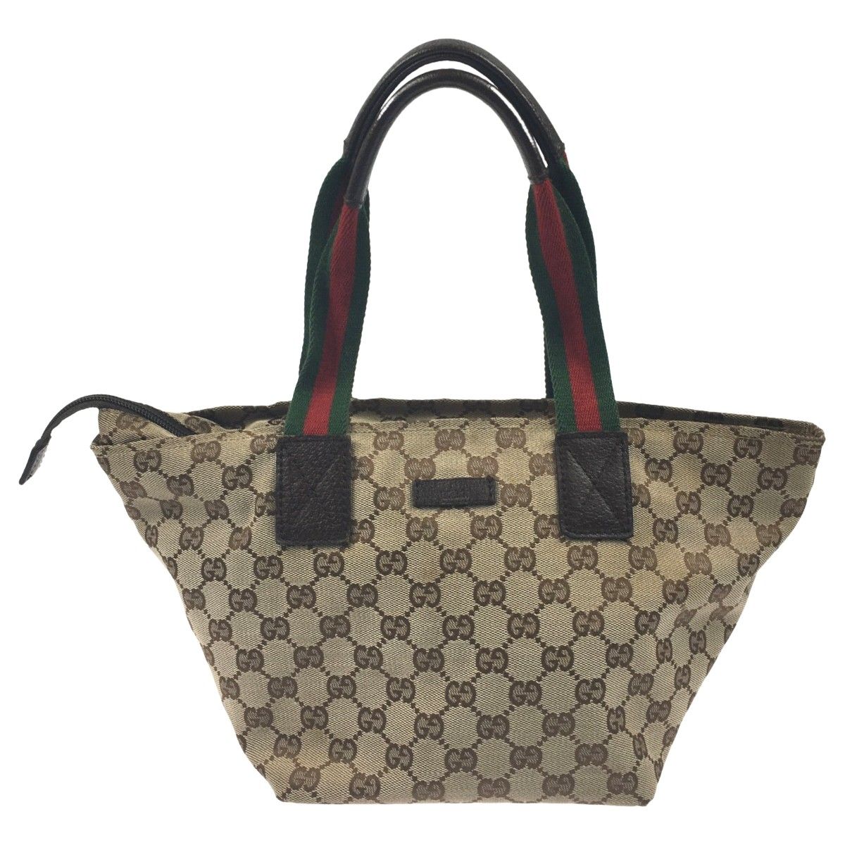 ▽▽GUCCI グッチ GGキャンバス トートバッグ 131228 ベージュ x 