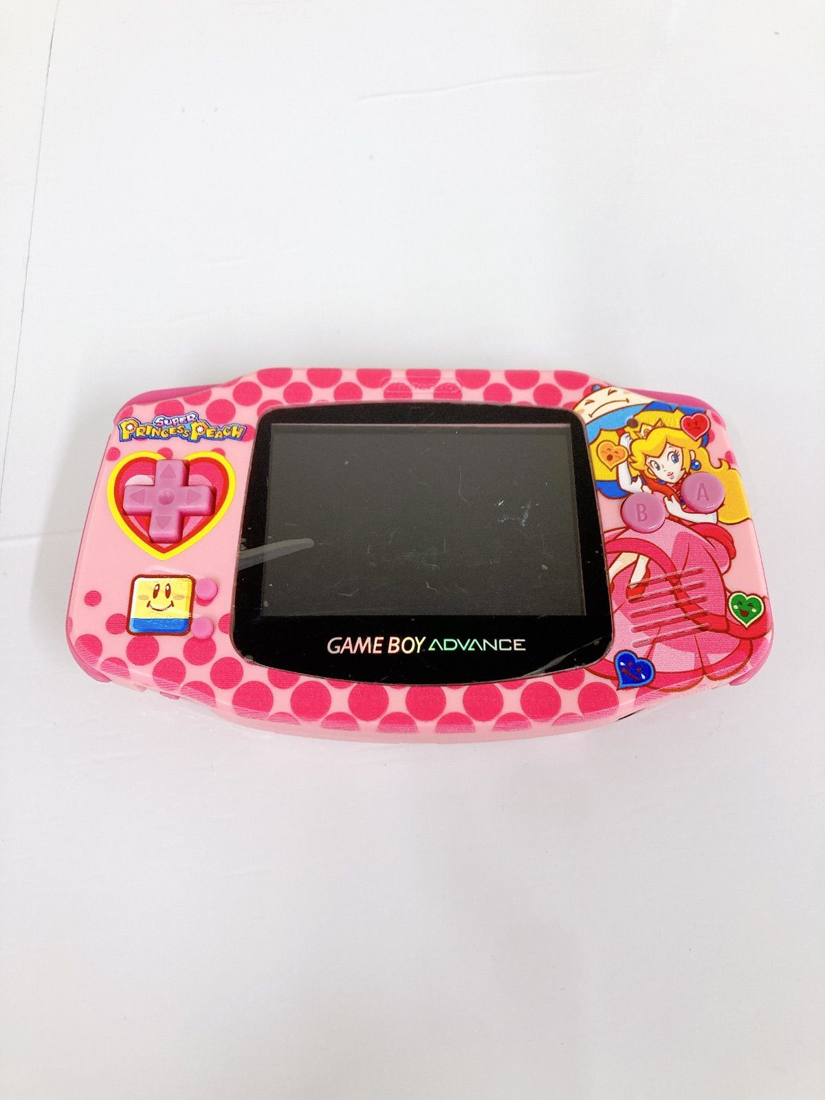 ＊ 動作未 ゲームボーイアドバンス スーパープリンセスピーチ ニンテンドー ゲーム機本体 1