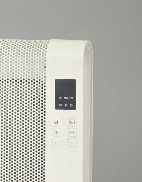 熱伝導の高いマイカヒーターユニット遠赤外線パネルヒーター風を巻き起こすことがないため お部屋にホコリが溜まったり空気が乾燥しない WWW_KANDAIZUMI_COM