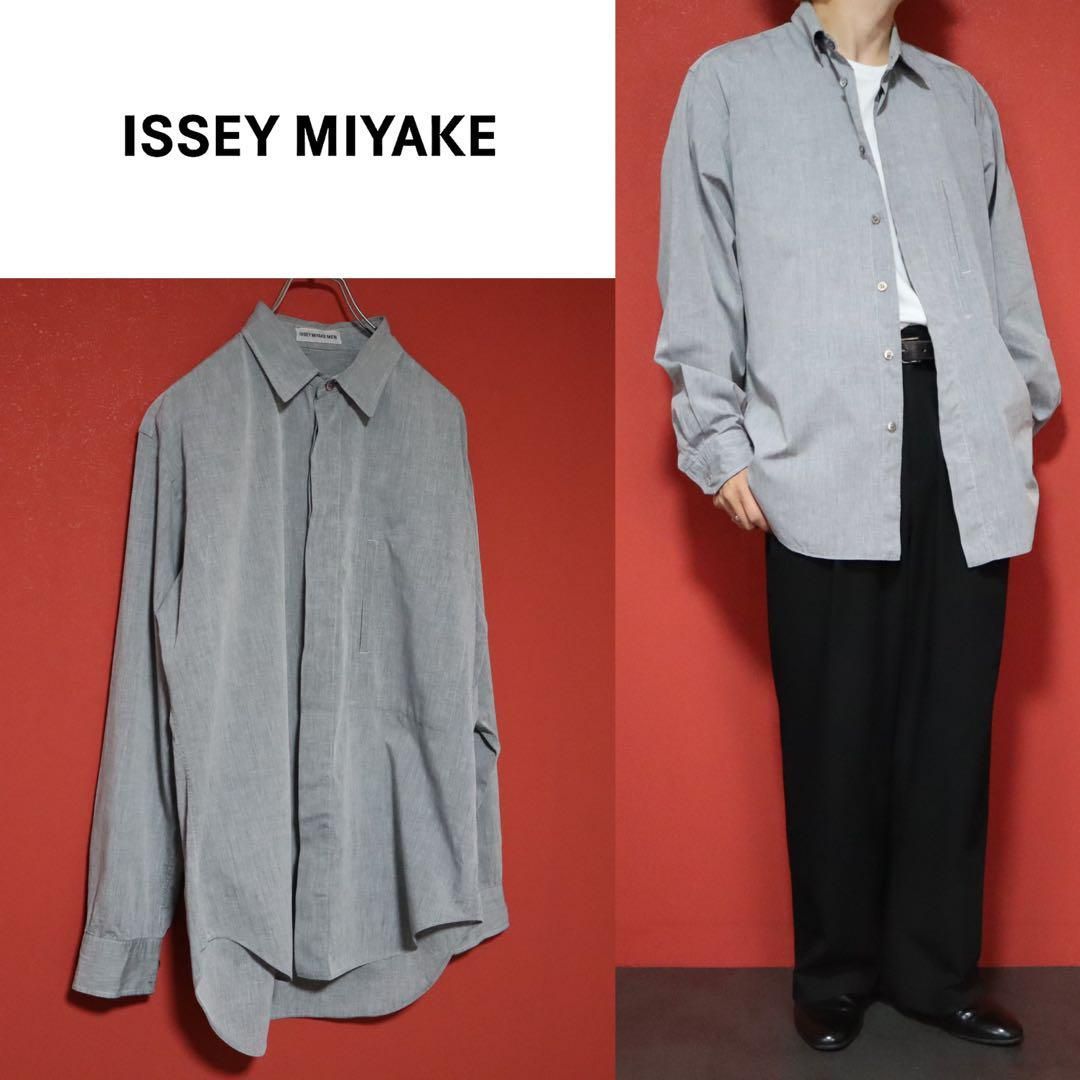 【希少】ISSEY MIYAKE MEN 99SS ポケットデザイン シャツ 希少】ISSEY MIYAKE MEN 99SS ポケットデザイン シャツ