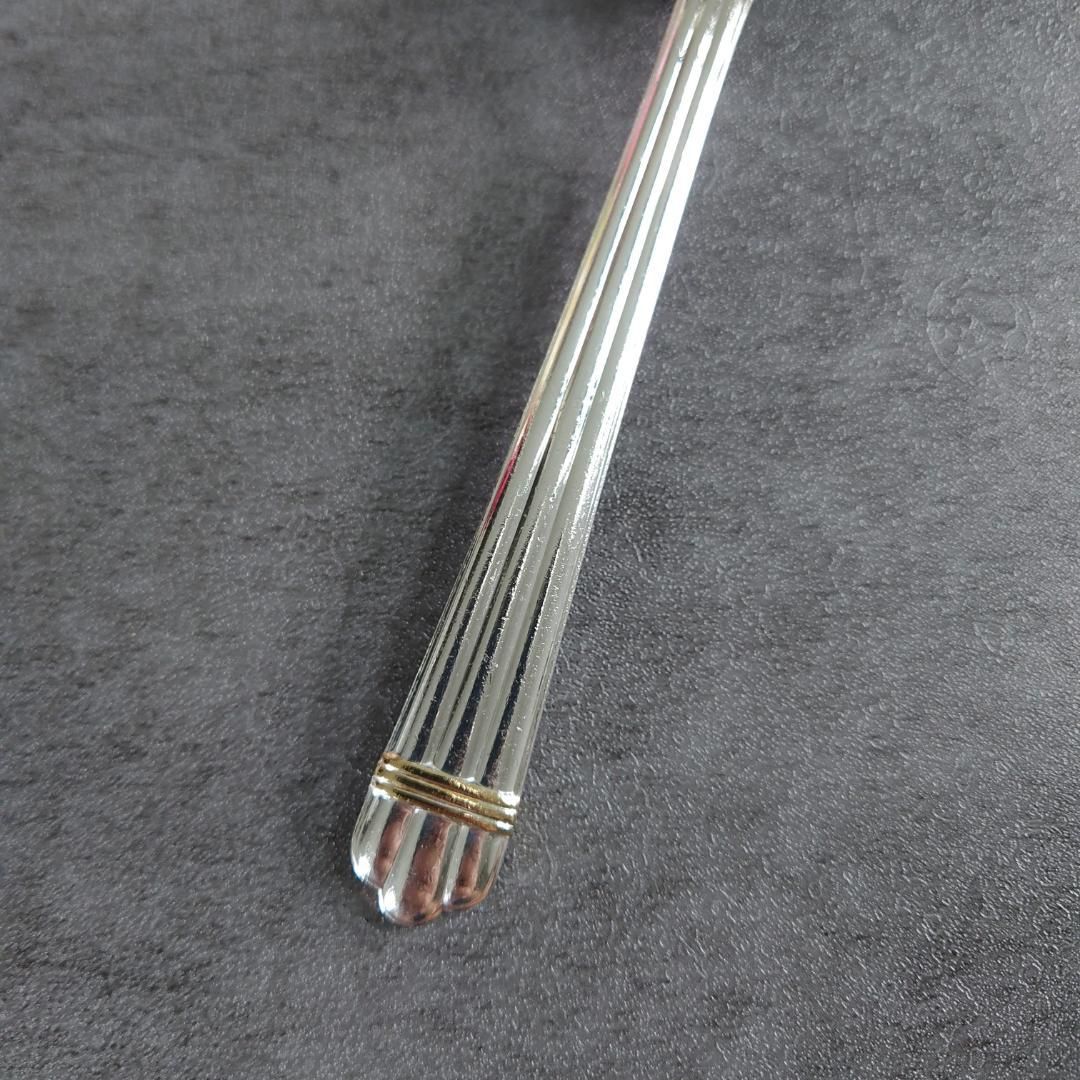 希少 クリストフル アリアゴールドリング ソーススプーン 1点 - メルカリ