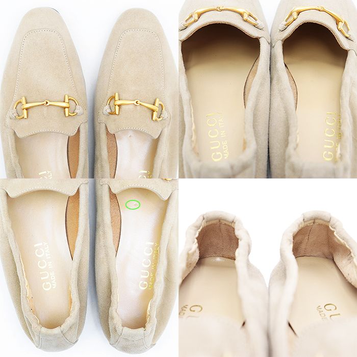 SALE【極美品】GUCCI グッチ ビットローファー レザー スエード