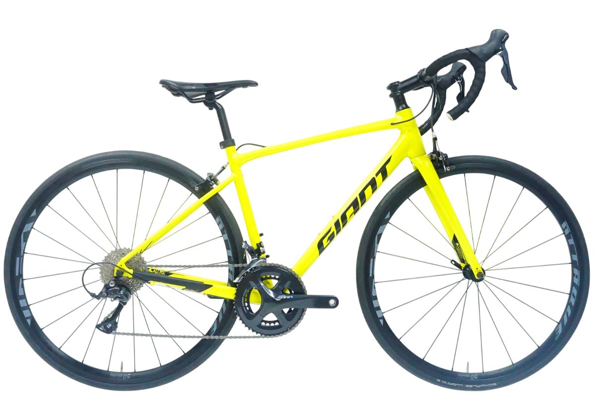 Giant Contend ロードバイク ブラック/イエロー 通勤・通学をもっと楽しみませんか?オススメCONTENDシリーズの
