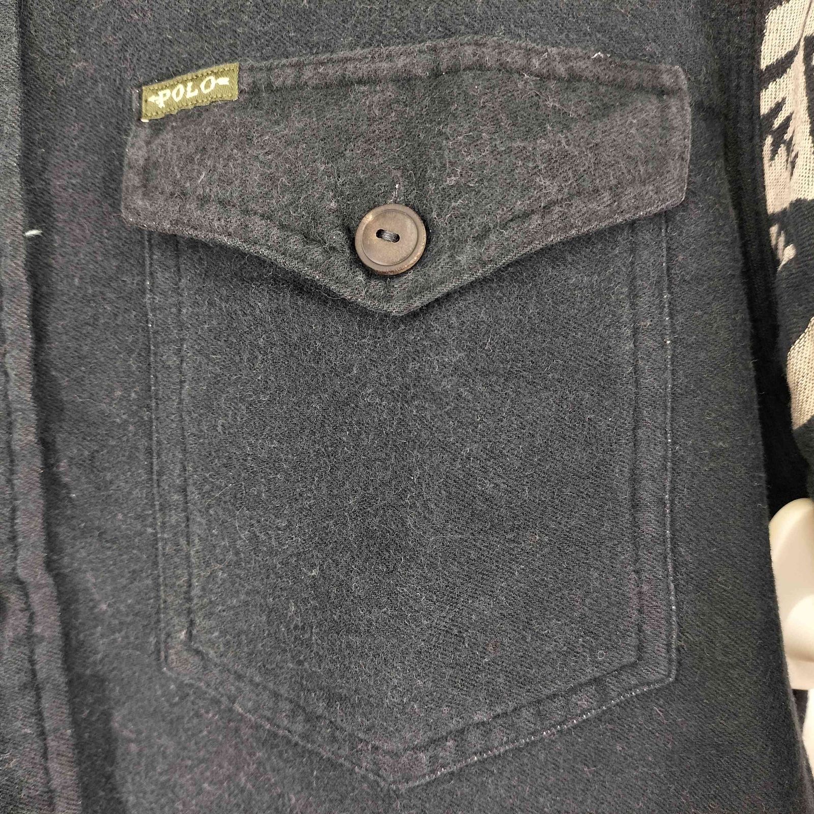 【DEMIM & SUPPLY】ラルフローレン L/Sシャツ ネイティブ柄 DEMIM & SUPPLYラルフローレン L/Sシャツ ネイティブ柄 L 美品