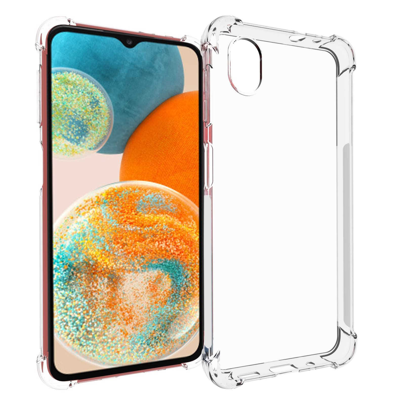 【色: GalaxyA23】エアクッション 耐衝撃 ギャラクシーA23 TPUケ