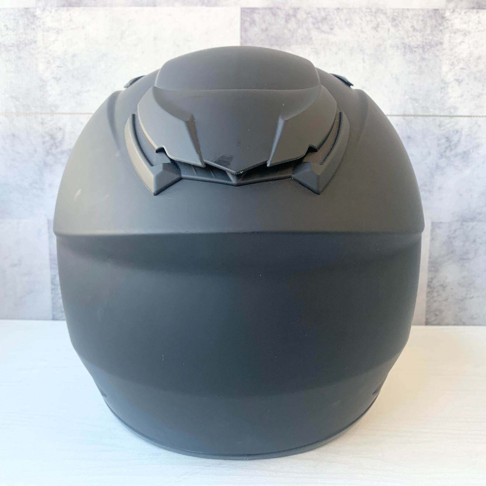 フルフェイス ヘルメット ZX9 黒 マットブラック Ⅼサイズ（59