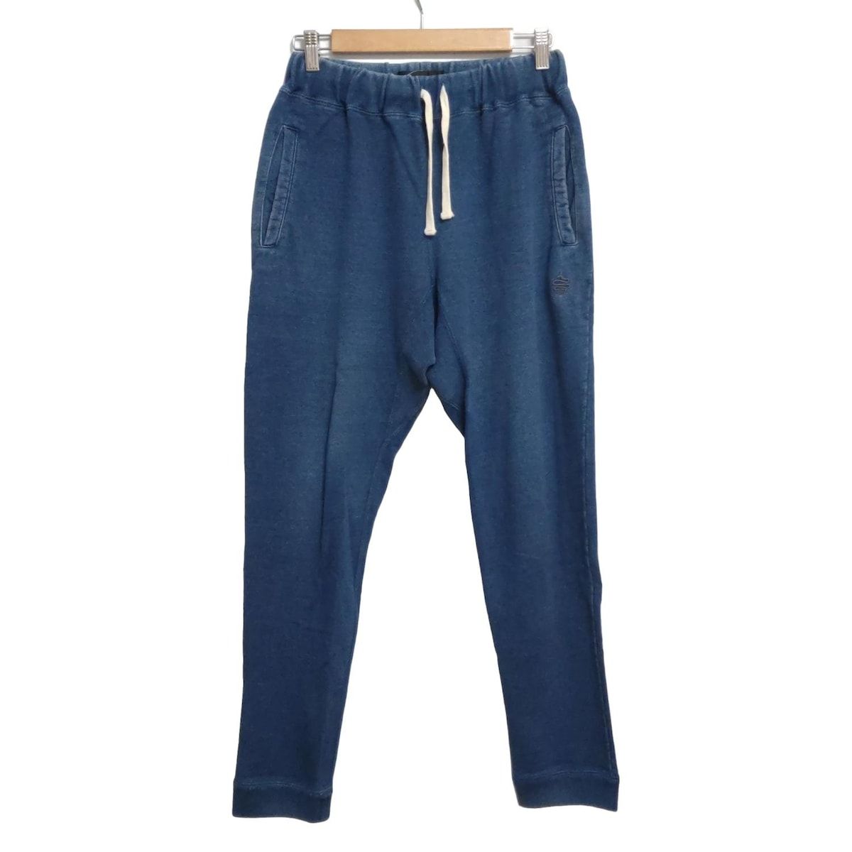 ALDIES アールディーズ パンツ サイズM メンズ - ブルー フルレングス ウエストゴム