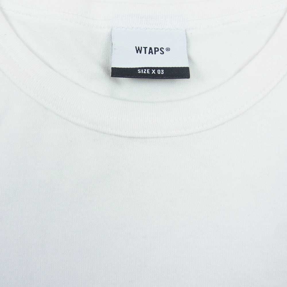 WTAPS ダブルタップス 20SS 201ATDT-CSM07 HOMME BASE SS 02 TEE COTTON ホームベース 半袖 Tシャツ  ホワイト系 03【中古】 - メルカリ