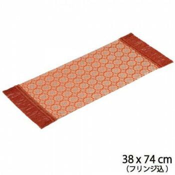 川島織物セルコン 天平華紋 てんぴょうかもん 織りセンター 38×60cm HP1105 R レッド