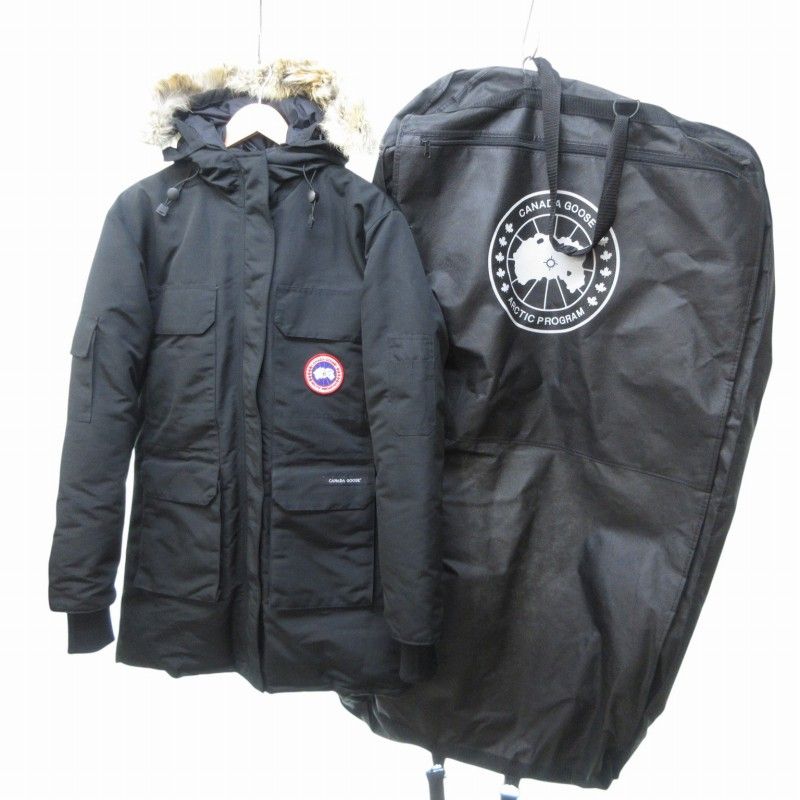カナダグース JASPER PARKA ダウン ブラック ファー ワッペン BEAMS（ビームス）CANADA GOOSE / Jasper Parka（ブルゾン