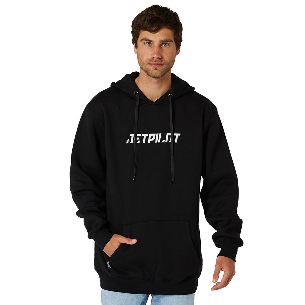 JETPILOT（ジェットパイロット）フーディ （ブラック）*CAUSE PULLOVER *プルオーバー *パーカー ＃W23709