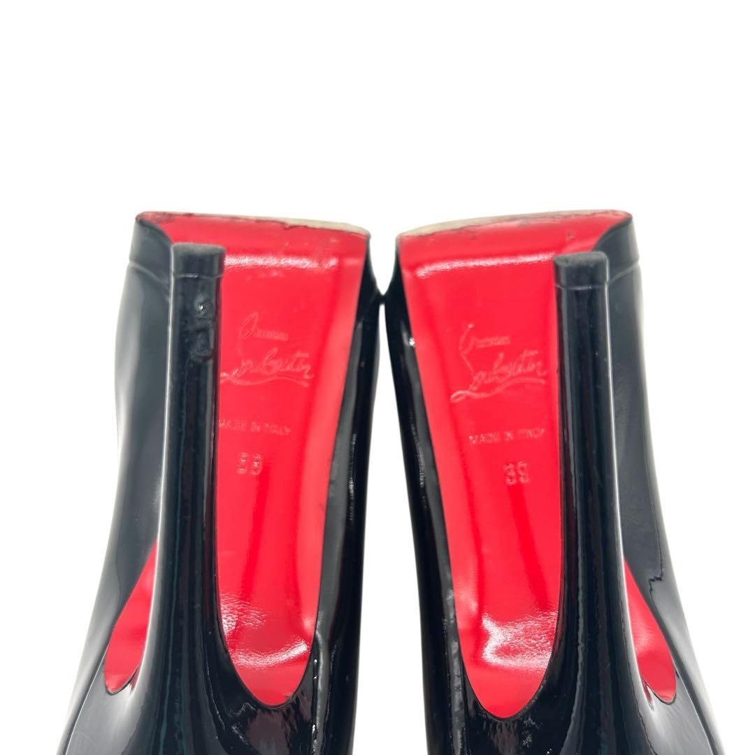良品 クリスチャンルブタン FIFI 85 PATENT CALF パンプス