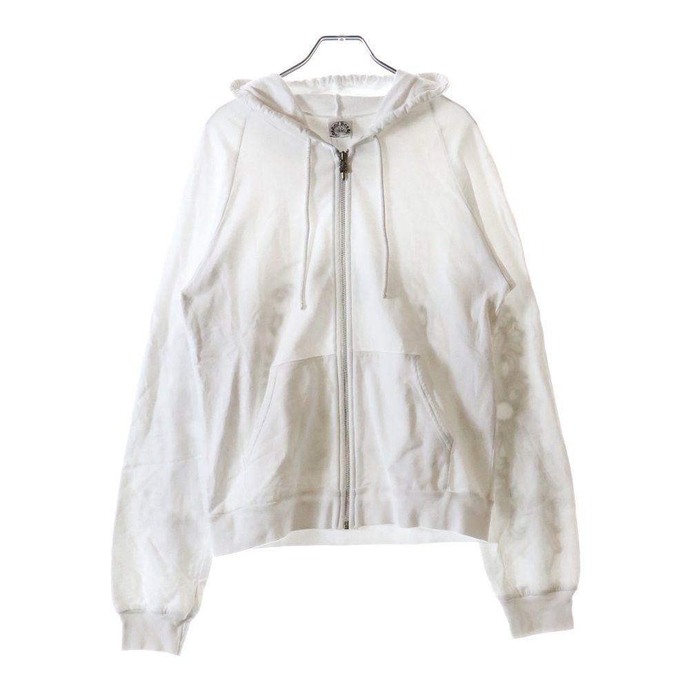 【CHROME HEARTS】レディース バックダガープリント パーカー CHROME HEARTS (クロムハーツ) Floral Dagger Zip Up Hoodie