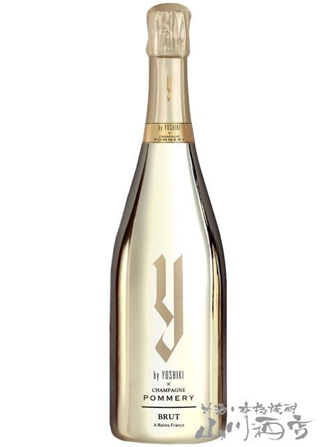 Y by YOSHIKI ワイ・バイ・ヨシキ×シャンパーニュ ポメリー ブリュット750ml 【6973】【 フランス白シャンパン 】