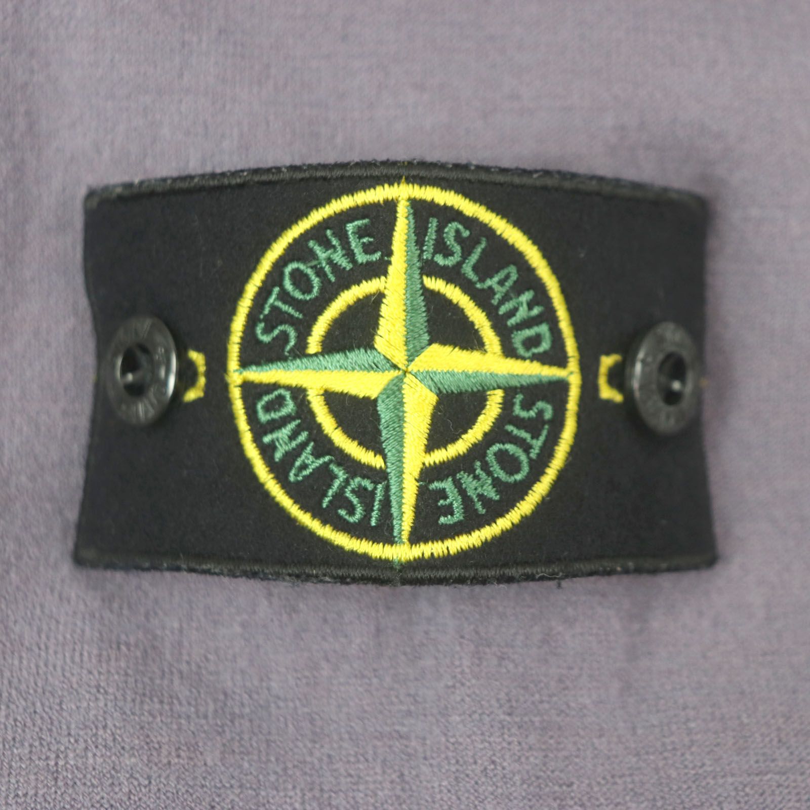 美品▽STONE ISLAND ストーンアイランド ウール88% ロゴワッペン
