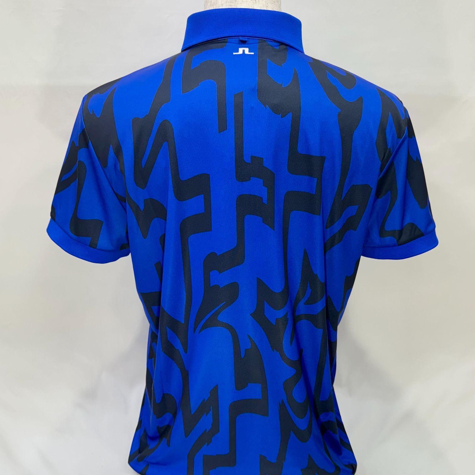 J.LINDEBERG J.リンドバーグ メンズ シーズン柄 半袖ポロ 46サイズ