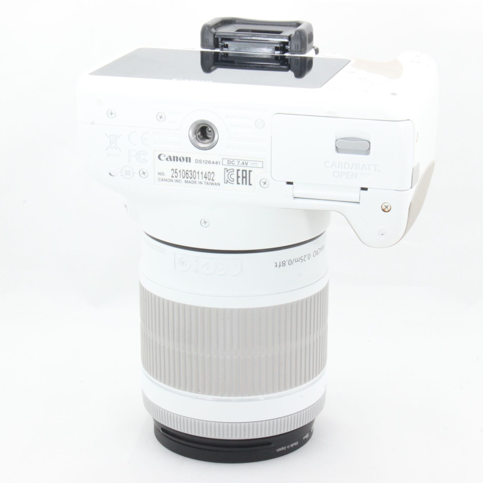 Canon EOS Kiss X7 ダブルレンズキット ホワイト - メルカリ