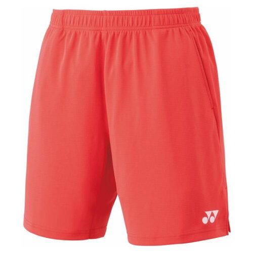 【新品・5営業日で発送】YONEX ヨネックス メンズニットハーフパンツ (15170) 色 : パールレッド サイズ : M 